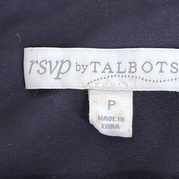 ❤️RSVP by TALBOTS❤️ Stunning Navy Lace Top - Picture 7 of 8